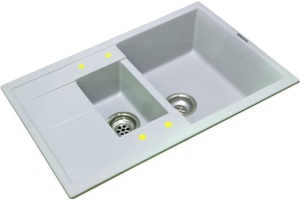 Мойка кухонная Lava D4 scandic (серый) - 3