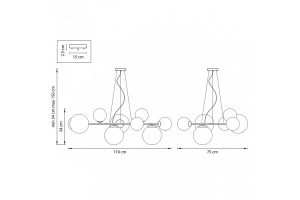 Подвесная люстра Lightstar Globo 815091 - 2