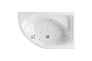 Ванна акриловая Excellent Aquaria Nano 170x110 R с гидромассажем белый - хром