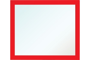 Мебель для ванной Bellezza Милан 100 красная - 3