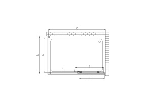 Душевой уголок Vincea Soft 130х90 хром стекло прозрачное - 2