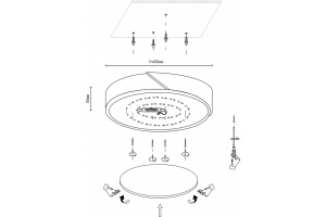 Накладной светильник Velante Velante 445-067-01 - 2
