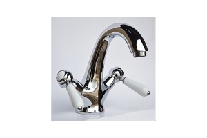 Смеситель для раковины Magliezza Bianco хром (50107-cr)