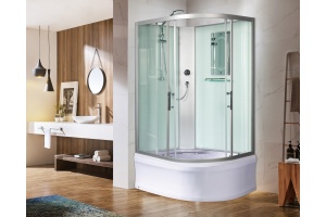 Душевая кабина Weltwasser WW500 HALLE 1201 L 120х90 хром (10000003250) - 3