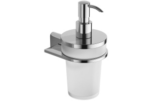 Дозатор жидкого мыла подвесной EXCELLENT Kobo хром