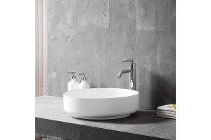 Накладная раковина Vincea 45х45 белая матовая - 2