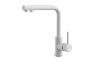 Смеситель для кухни Omoikiri Nakagawa белый (4994415)