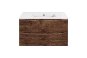 Тумба под раковину Vincea Mia 90 темное дерево