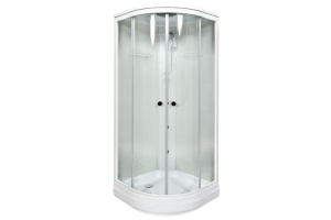 Душевая кабина Deto DM 90х90 белый (DM2090GM+EL) - 2