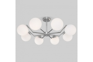 Люстра на штанге Eurosvet Frost 70154/8 хром