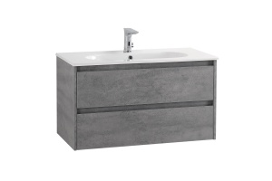 Комплект мебели BelBagno Kraft 90 серый - 3