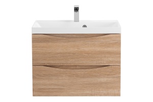 Тумба с раковиной Belbagno Marino 70 светлое дерево