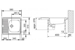 Franke ETN 611-58 - 2