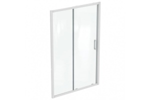 Душевая дверь Ideal Standard Connect 2 140 профиль белый стекло прозрачное