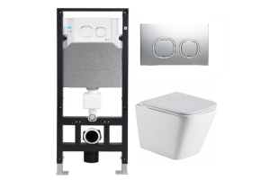 Комплект Weltwasser AMBERG 506 + GELBACH 004 MT-WT + AMBERG RD-CR (10000006788)