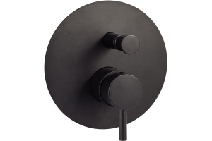 Смеситель Paffoni Light LIG015NO С ВНУТРЕННЕЙ ЧАСТЬЮ, для ванны с душем