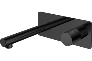 Смеситель для раковины Boheme Stick black touch black, черный (125-BB.2)