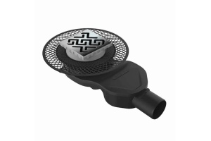 Душевой трап Berges Platz Antik 15х15 хром глянцевый