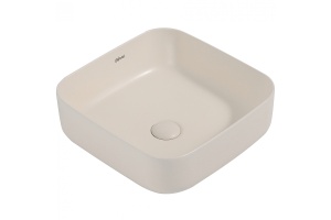 Накладная раковина Abber Rechteck 39 светло-бежевая матовая