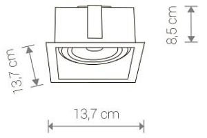 Встраиваемый светильник Nowodvorski Mod 9413 - 2