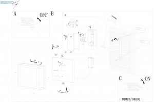 Уличный светильник Eglo Alamonte 1 94832 - 3