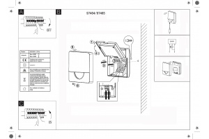 Датчик движения Eglo Detect me 3 97464 - 2