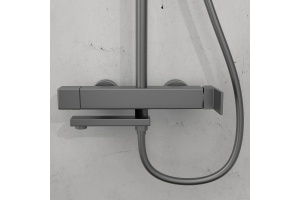 Душевая стойка Vincea Cube сталь - 3