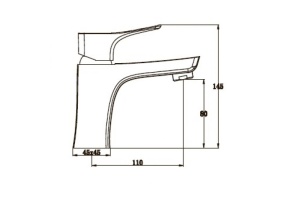 Смеситель Kaiser Clever 76011 для раковины - 2