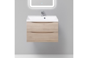 Тумба с раковиной BelBagno Marino 70 rovere grigio