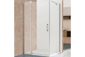 Душевой уголок Vincea Extra 100х80 хром стекло прозрачное