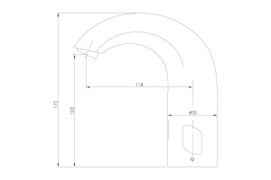 Смеситель для раковины Lemark Project хром (LM4656CE) - 2