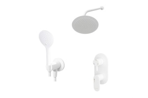 А85161 Встраиваемый комлплект для ванны с верхней душевой насадкой, лейкой и изливом