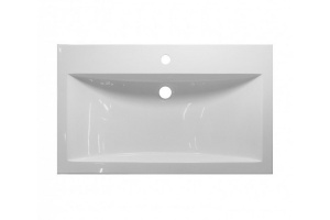 Мебельная раковина Misty Монако 80 белая глянцевая - 2