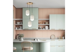 Подвесной светильник Eurosvet Loona 60161/3 латунь - 2