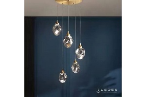 Подвесной светильник iLedex Oxygen 9701P/5R BR