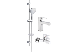 Душевой комплект STWORKI XE-06cr + MG-SUN01 + MG-SUN02