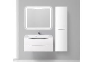 Шкаф-пенал BelBagno Fly-Marino L rovere grigio