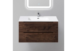 Тумба с раковиной BelBagno Etna 90 rovere moro