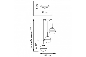 Подвесной светильник Lightstar Globo 813131 - 2