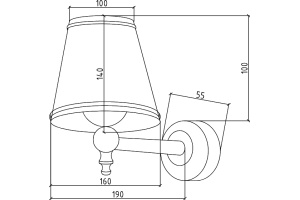 Светильник Boheme Imperiale 754 золото - 2