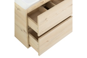 Тумба под раковину BelBagno Neon 50 светлое дерево - 3