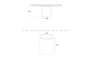 Потолочный светильник Maytoni Alfa C014CL-01B - 2