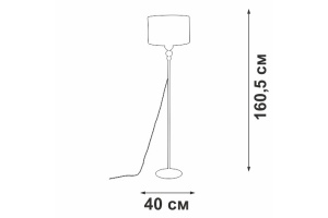 Торшер Vitaluce V2890 V2890-1/1P - 2