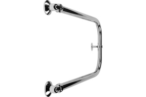 Водяной полотенцесушитель Terminus П-образный 500x400 Хром - 2