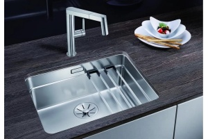 Смеситель для кухонной мойки Blanco Panera нержавеющая сталь (521547) - 2