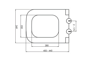 Сиденье для унитаза Boheme Bello, soft-close белый, матовый (975-MW) - 2
