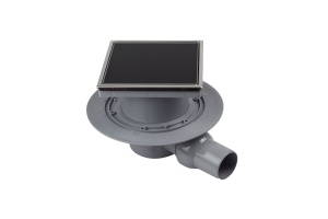 Душевой трап Pestan Confluo Standard Black Glass 1 15x15