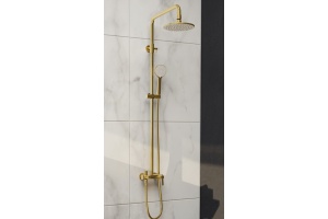 Душевая стойка Rgw Shower Panels золотая