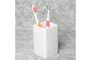 Стакан для зубных щеток Wasserkraft Oder белый матовый - 2