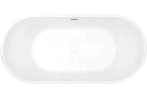 Акриловая ванна ABBER 170х80 черный матовый (AB9209MB) - 2
